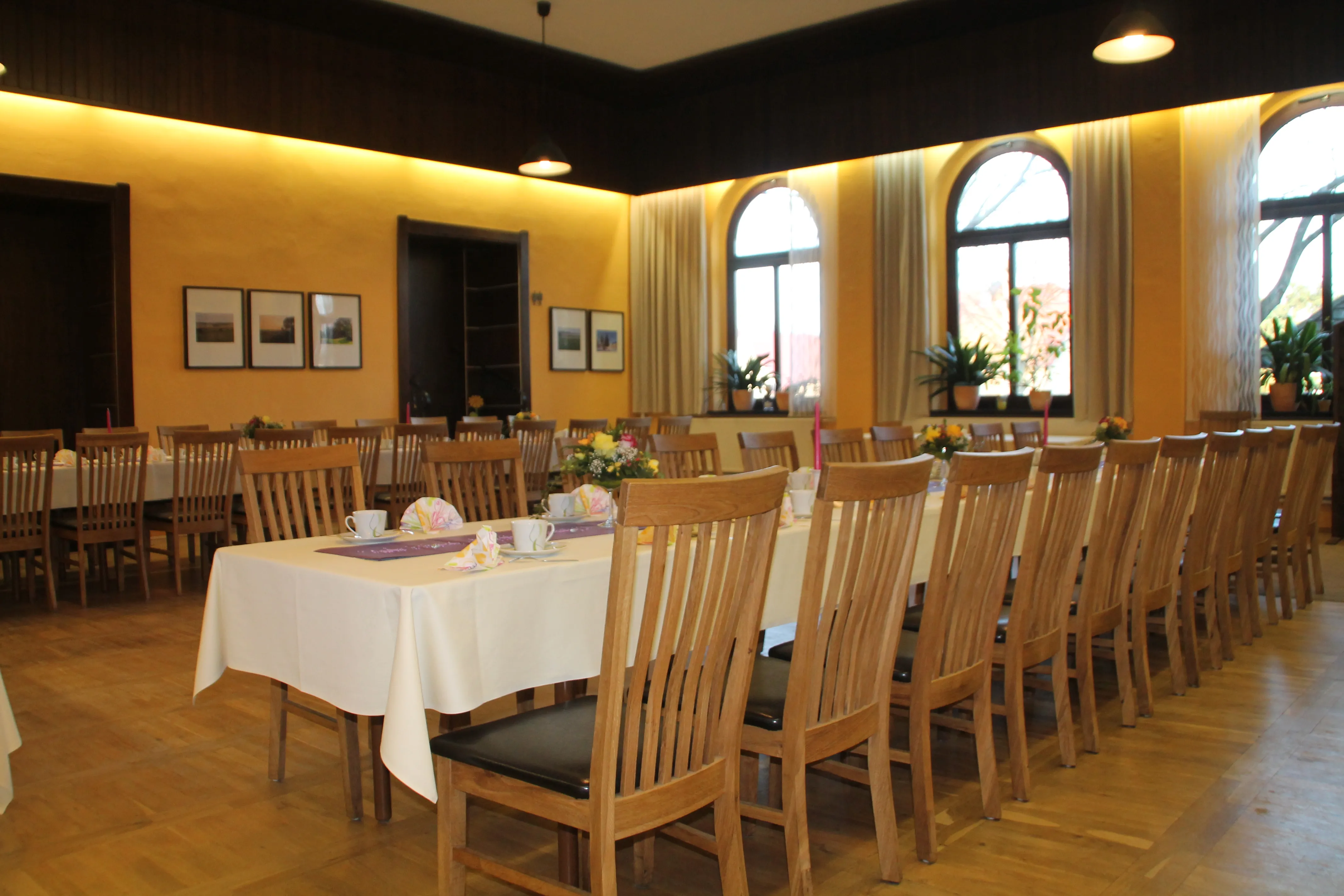 Festliche Tafel im Lindenkrug